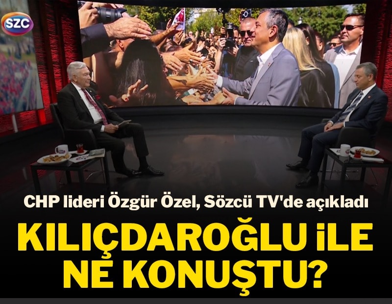 CHP lideri Özgür Özel soruları yanıtladı: 'Pazartesi gününden endişem yok'