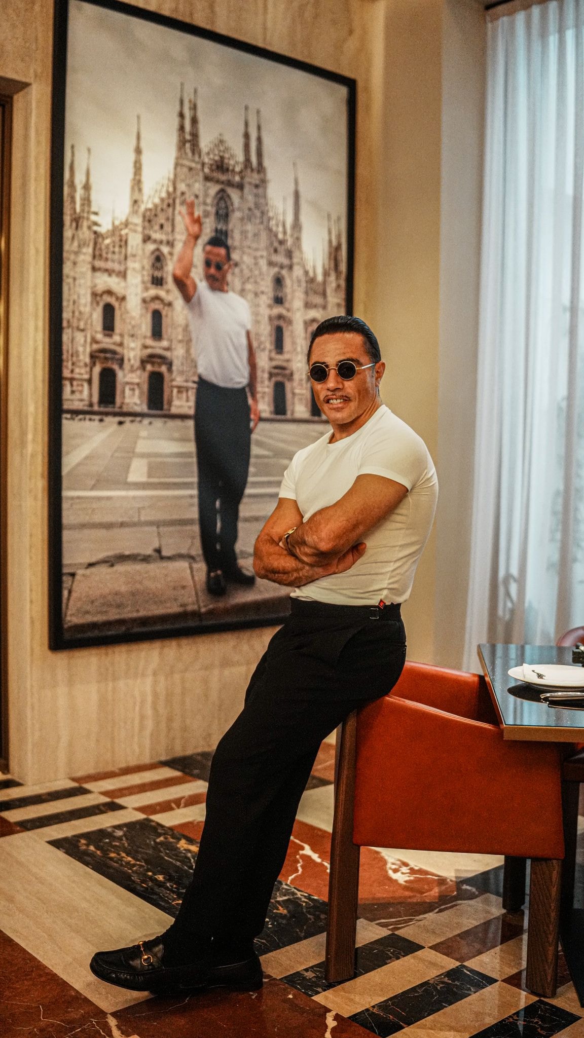 Şefin sosyal medya paylaşımı