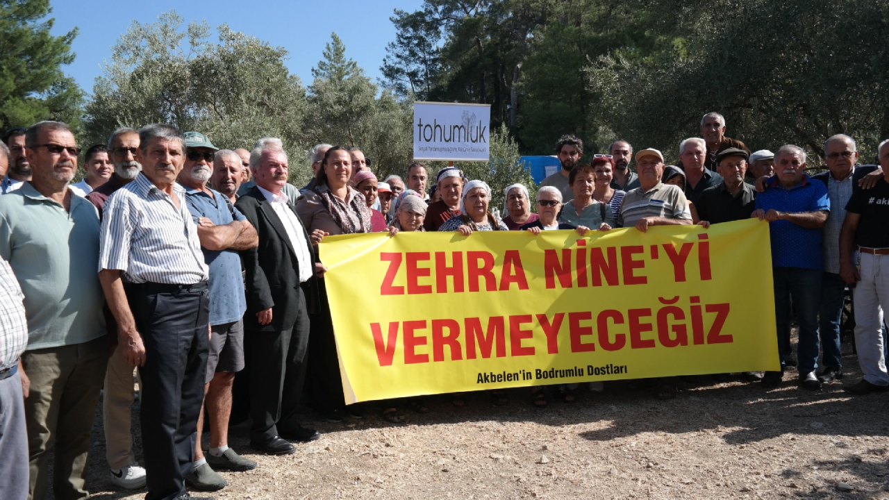 Muğla mitinginde tarihi Zehra nine ve zeytin ile yazdılar, İmamoğlu’nun mesajı duygulandırdı