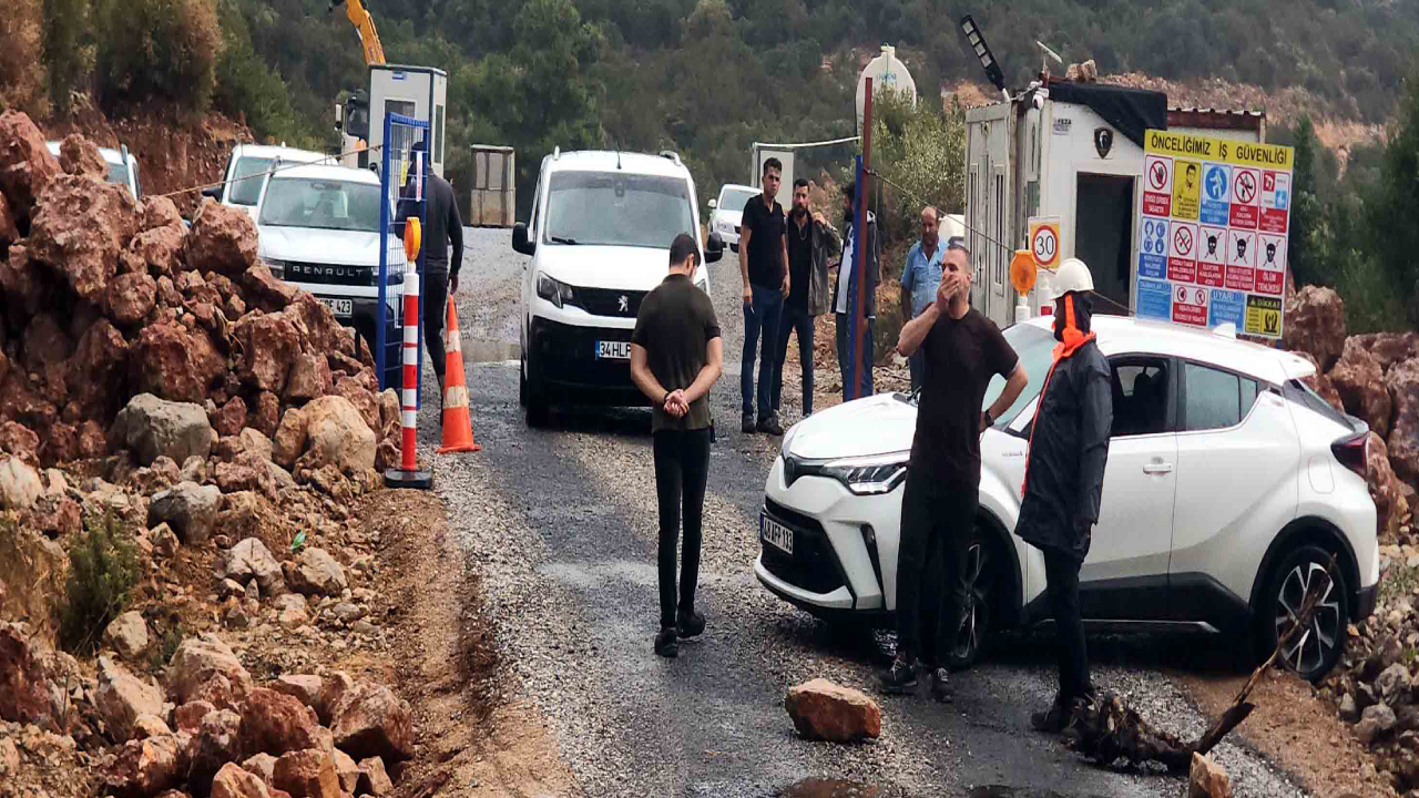 Kalyon’un damadı çok hızlı çıktı işçileri basın mensubunu rehin aldı, telefonu gasp etti…
