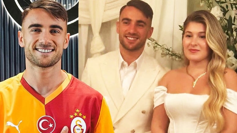 A estrela do Galatasaray, Yunus Akgün e Tuğçe Alaca, ficaram noivos