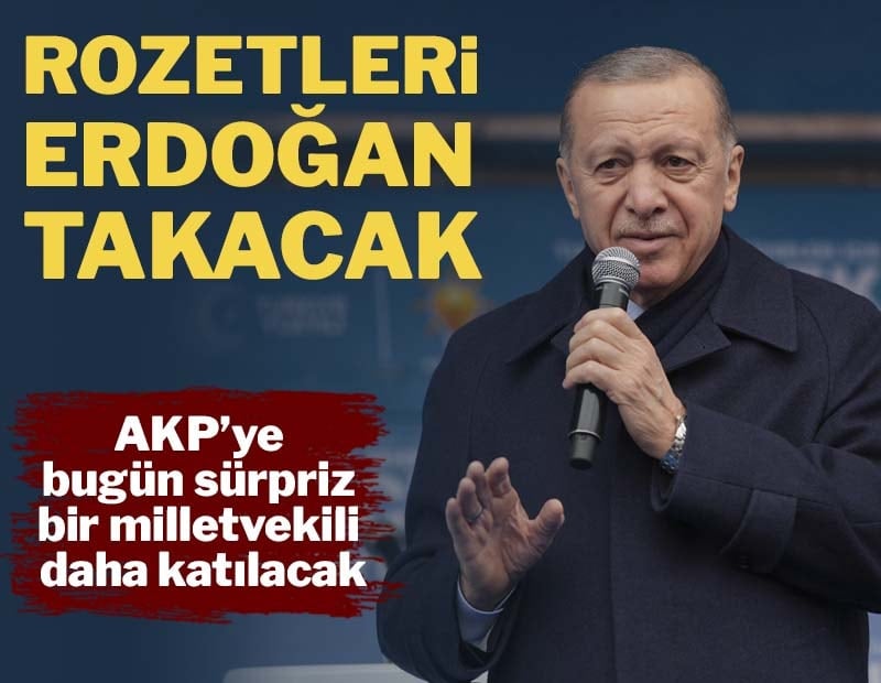 AKP’ye üç vekil katılacak: Rozetleri Erdoğan takacak