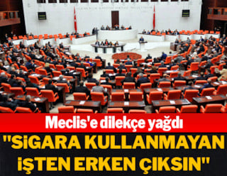 Meclis'e dilekçe yağdı: Sigara kullanmayan işten erken çıksın