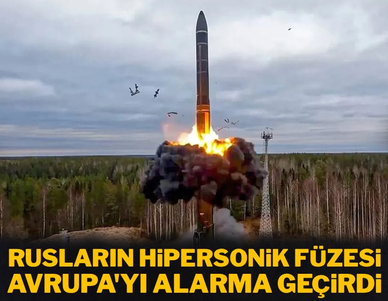 Avrupa alarma geçti! Rusların yeni hipersonik füzesini hava savunmaları bile durduramıyor