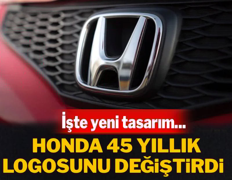 Honda 45 yıllık logosunu değiştirdi!