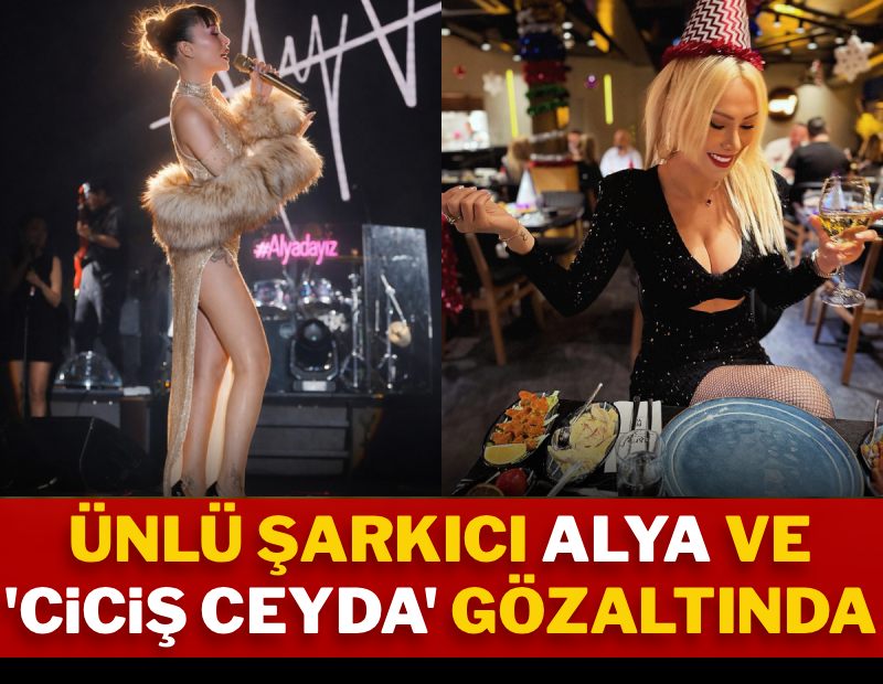 Ünlü şarkıcı ve 'Ciciş kardeşler'in Ceyda'sı gözaltında