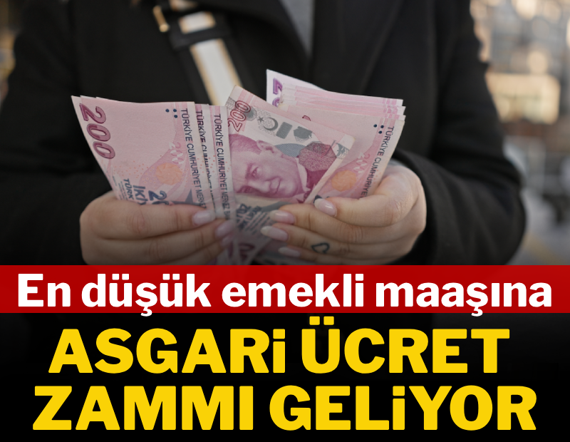 En düşük emekli maaşına asgari ücret zammı geliyor