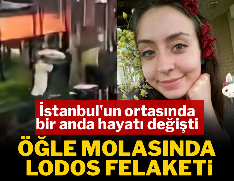 İstanbul'un ortasında bir anda hayatı değişti: Öğle molasında lodos felaketi