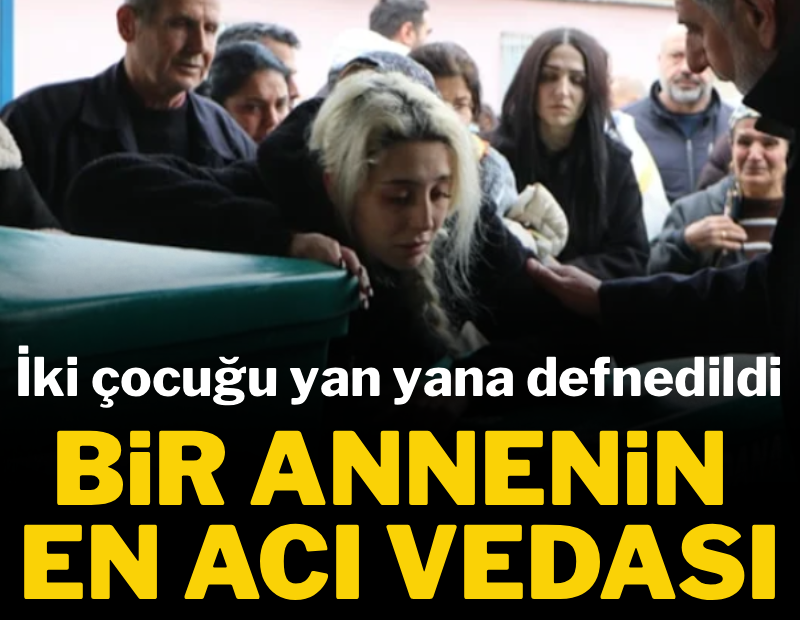 YouTuber babanın katlettiği çocuklara en acı veda