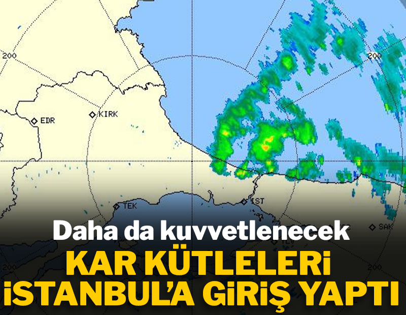 Kütleler İstanbul'a giriş yaptı! Daha da kuvvetlenecek