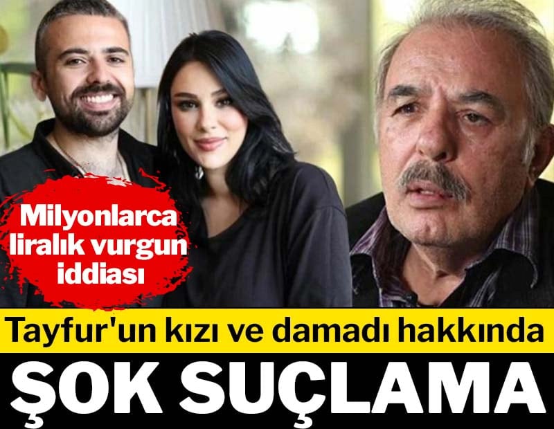 Ferdi Tayfur'un kızı ve damadı hakkında şok suçlama