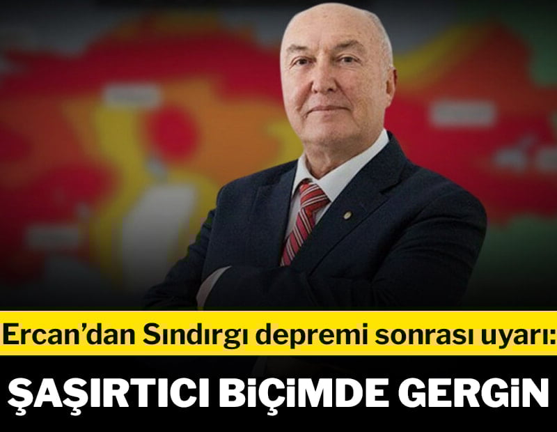 Ahmet Ercan'dan Sındırgı'daki deprem sonrası dikkat çeken açıklama