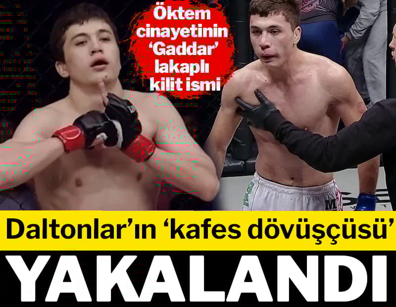 Suç örgütünün kilit ismi yaka paça yakalandı: Daltonlar’ın “kafes dövüşçüsü” tutuklandı