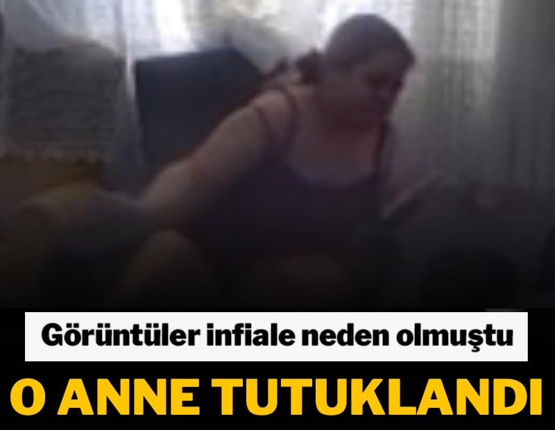 Görüntüler infiale neden olmuştu! O kadın tutuklandı