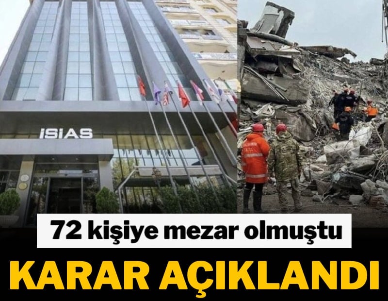 İsias Otel davasında karar