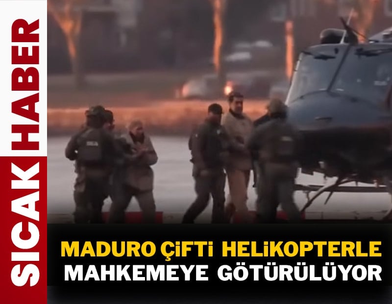 Maduro mahkemeye götürülüyor