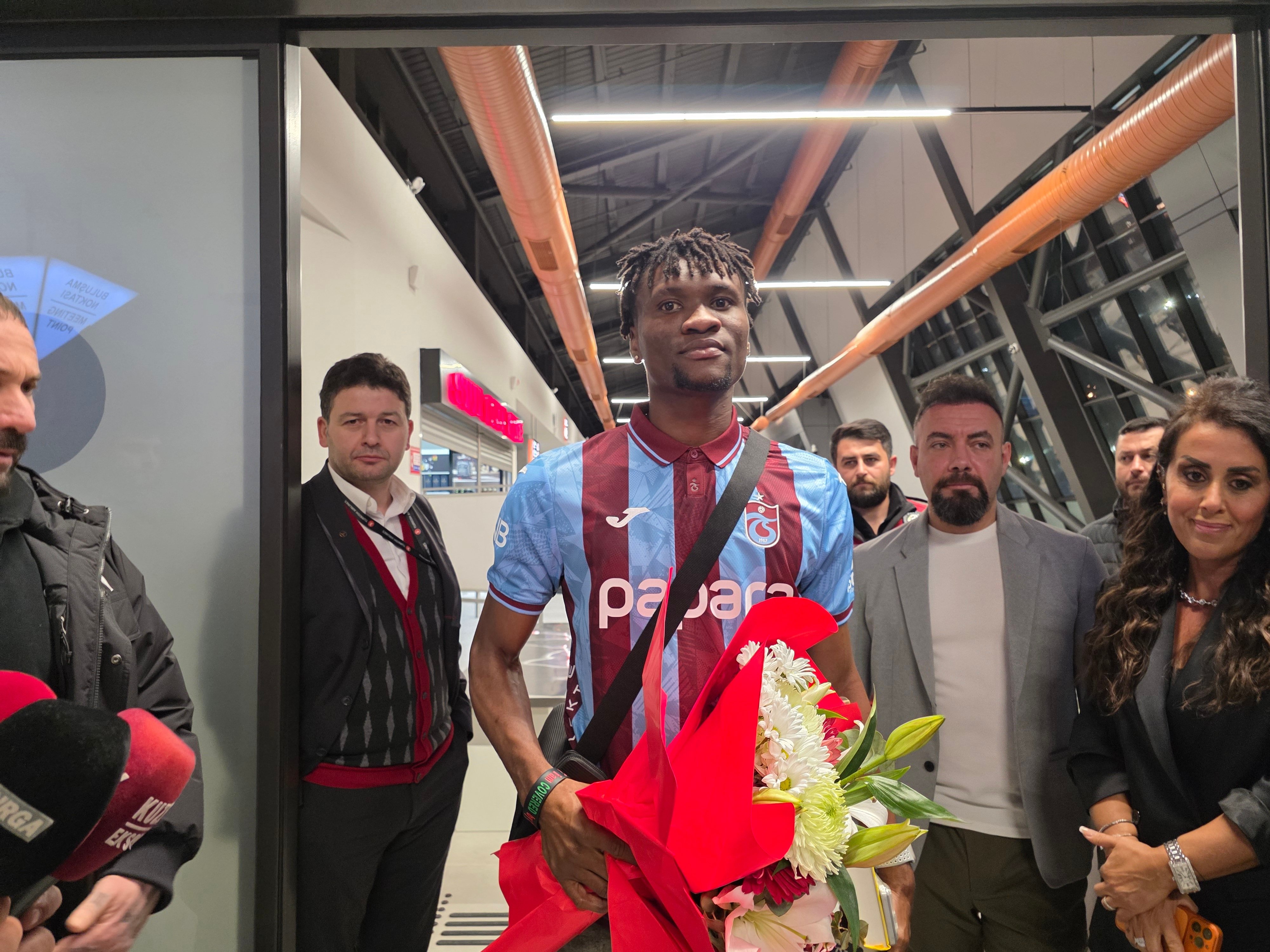 Trabzonspor'un yeni transferinden ilk sözler