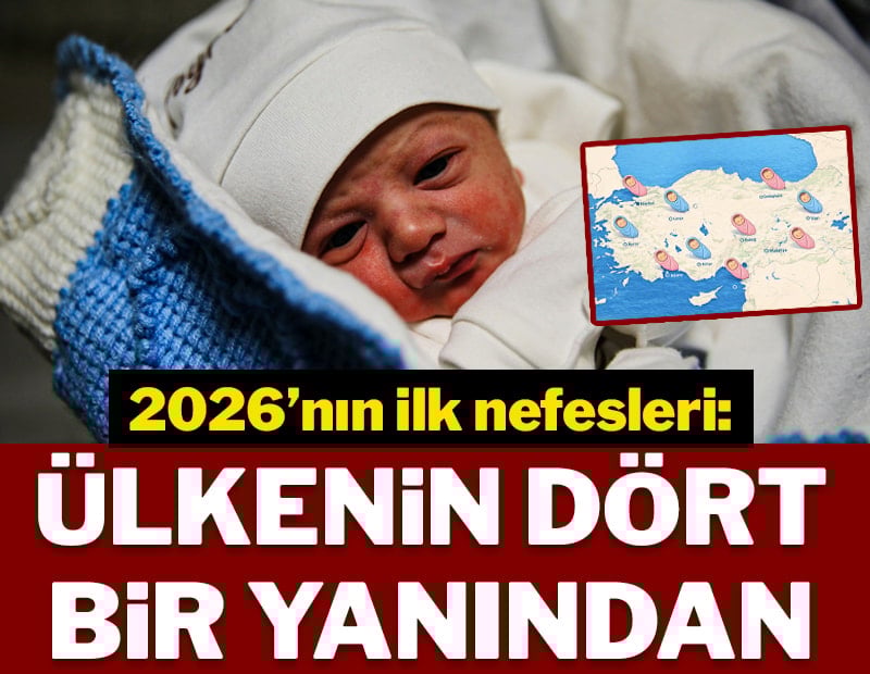 Türkiye 2026’ya bebeklerle girdi