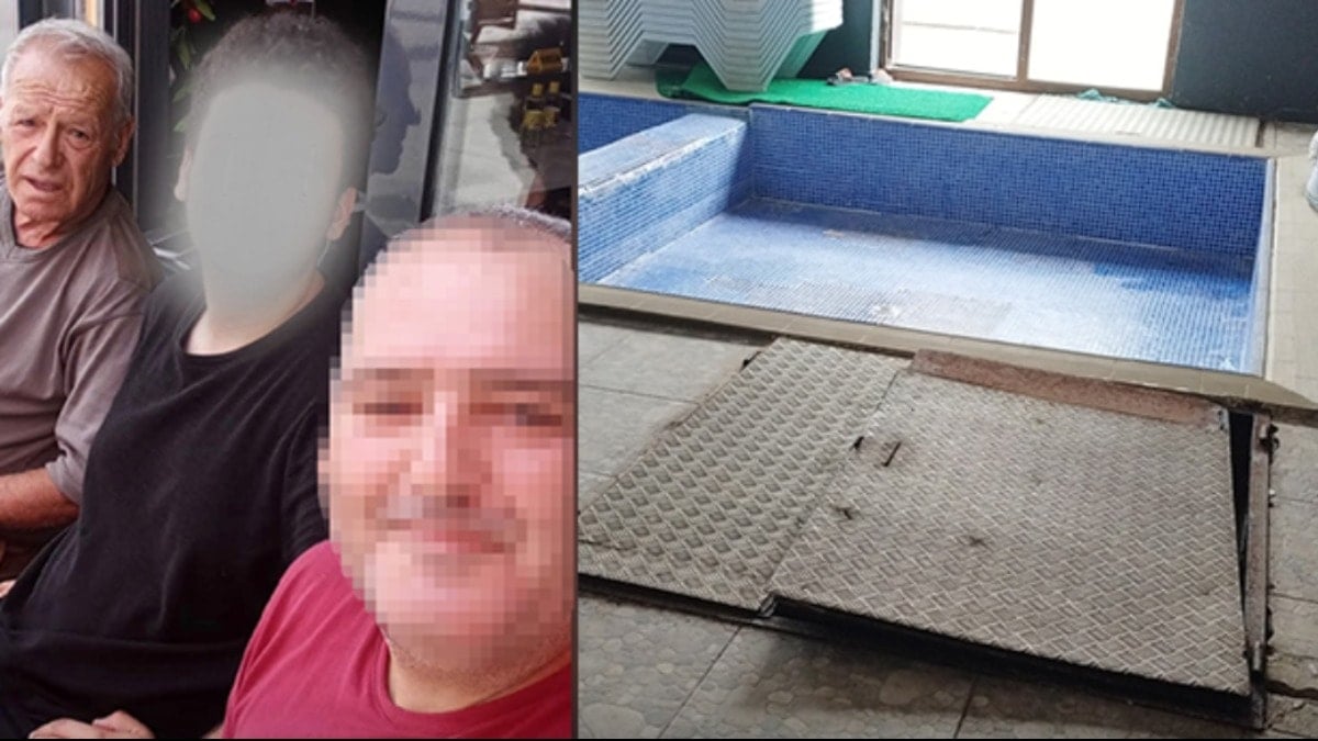 Kan donduran itiraf! Babasını öldürüp havuza gömmüş!