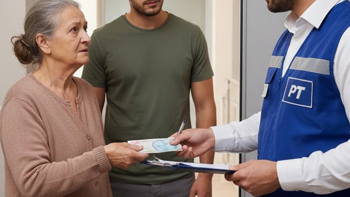 PTT kıyafetiyle gelip 1000 lira veriyorlar: İmza atanın ocağı sönüyor