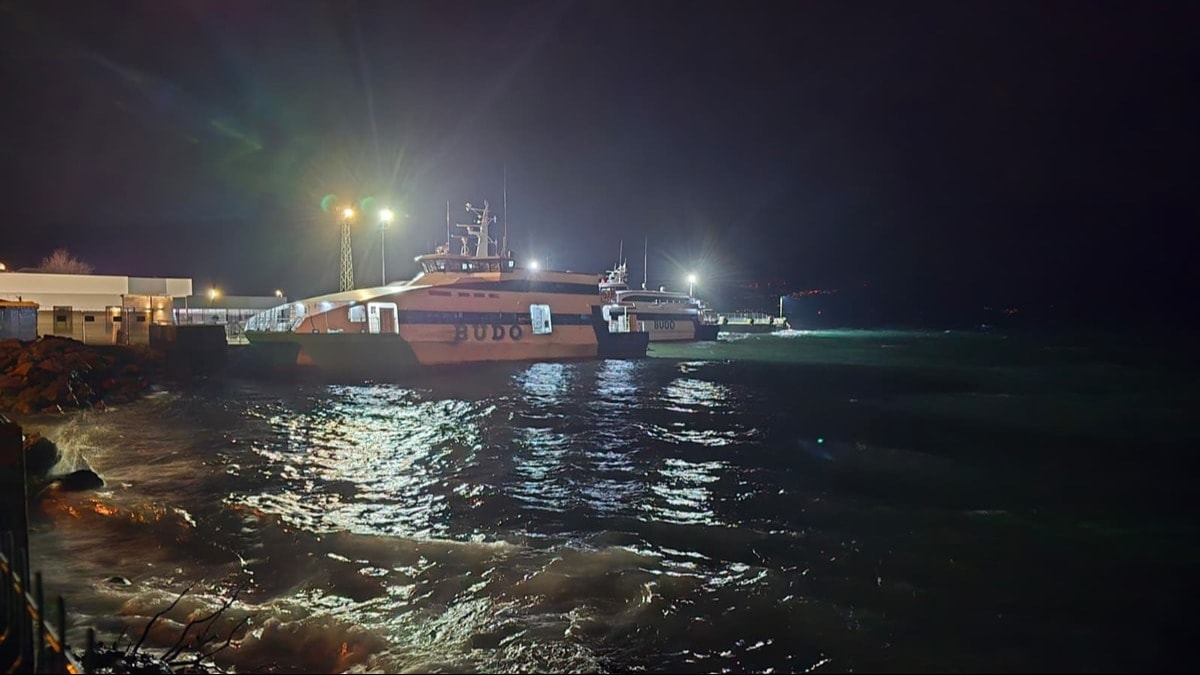 BUDO ve İDO seferlerine fırtına engeli