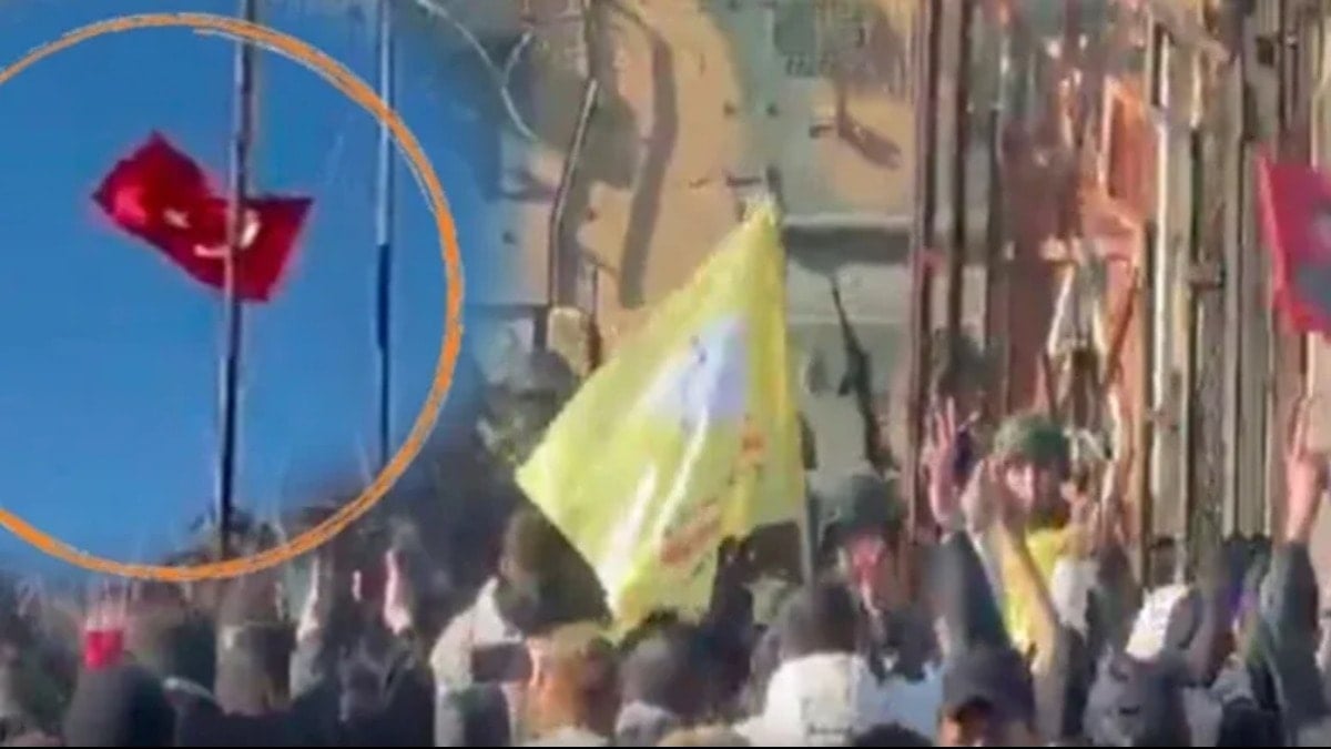 Bayrak indirme provokasyonu paylaşımlarına tutuklama talebi!