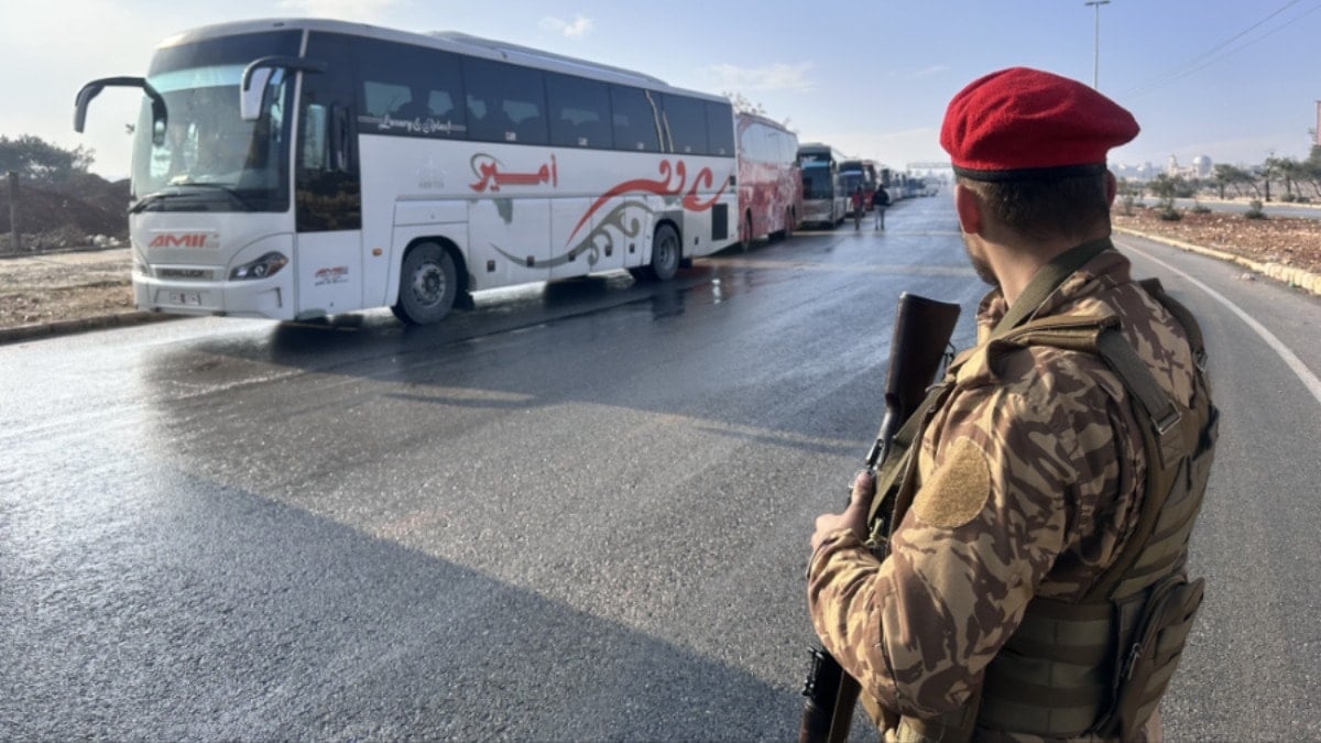 SDG'liler bu otobüslerle tahliye edilecek