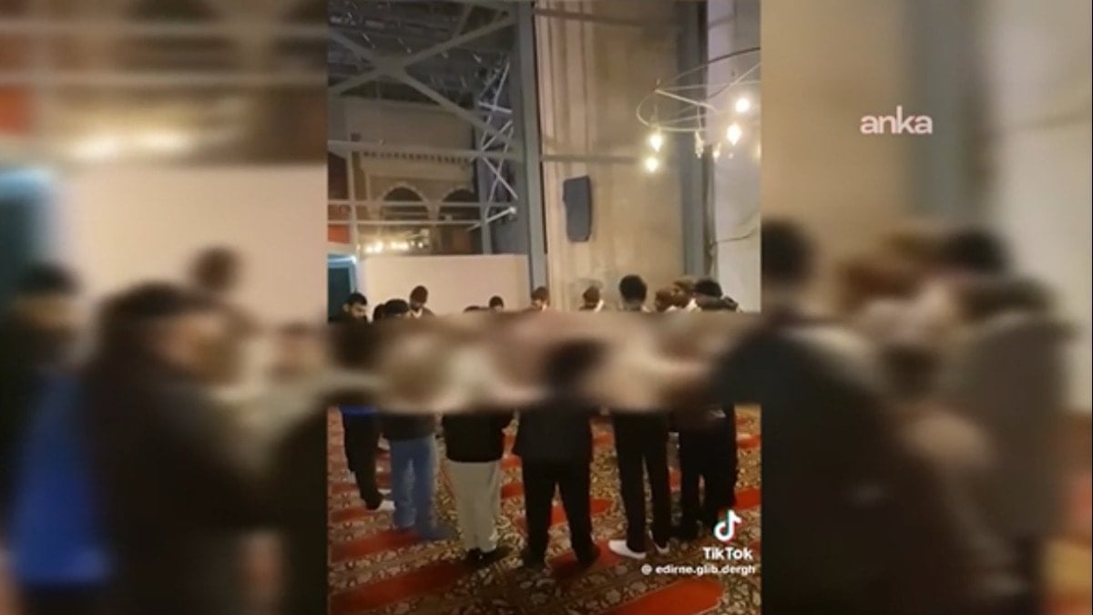 Selimiye Camii'nde zikir görüntülerine tepki!