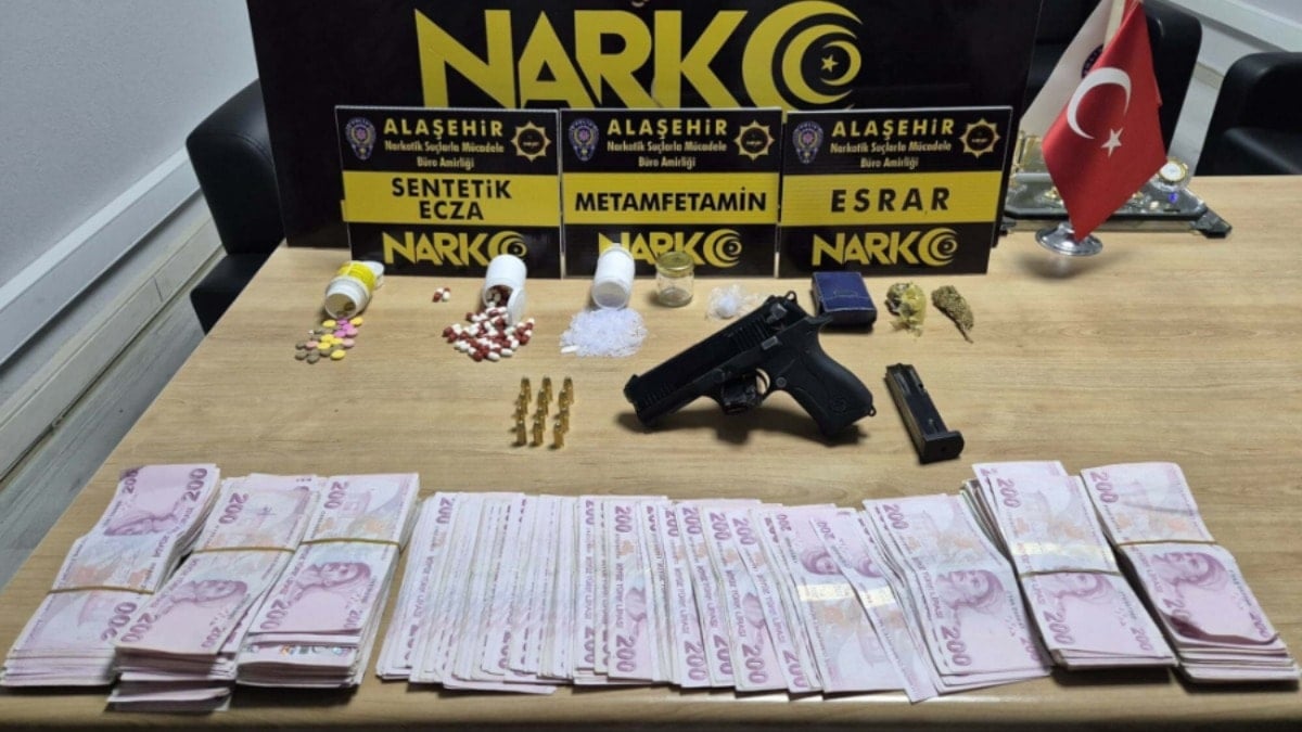 Alaşehir'de uyuşturucu operasyonu: Bir kişi tutuklandı