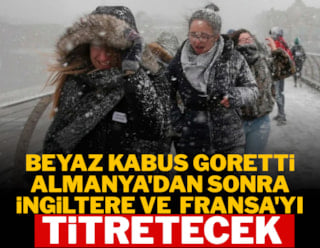 Goretti Fırtınası Avrupa'yı vurdu