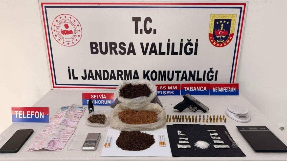 Bursa'da uyuşturucu operasyonu