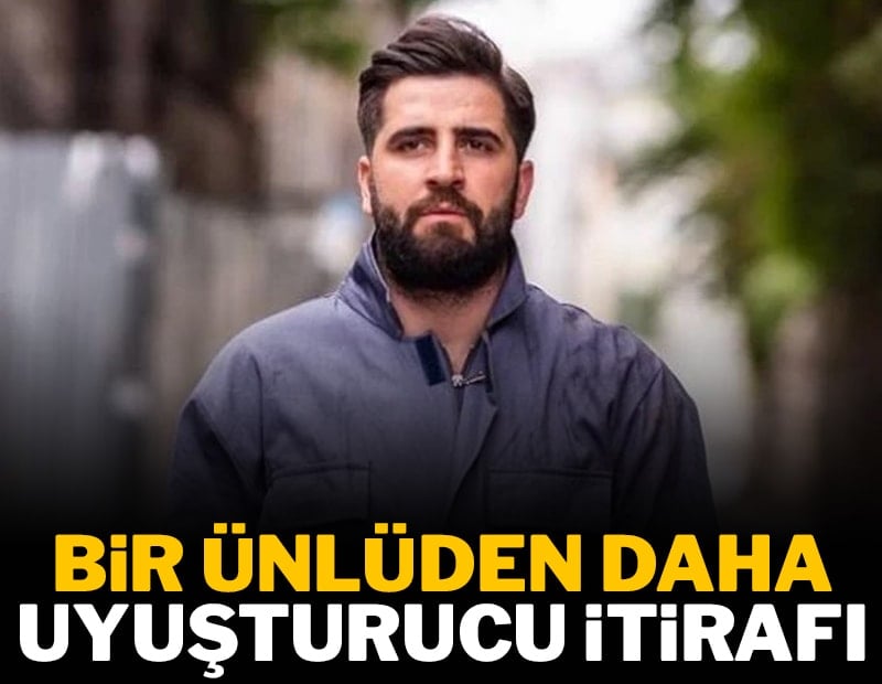 Bir ünlüden daha uyuşturucu itirafı