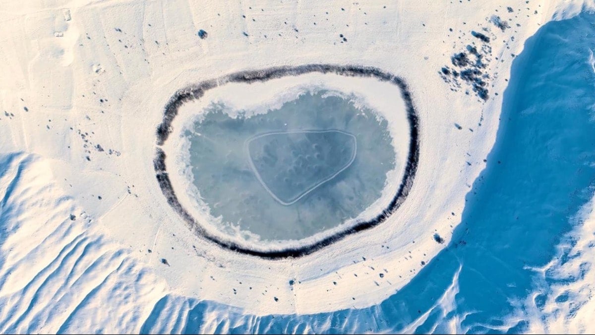 Erzincan'ın 'nazar boncuğu' dondu
