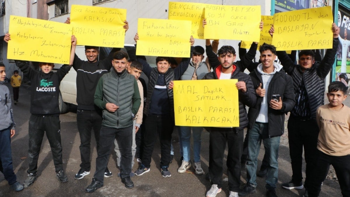 Kibar Feyzo gerçek oldu! Adana'daki Şanlıurfalılardan başlık parası eylemi