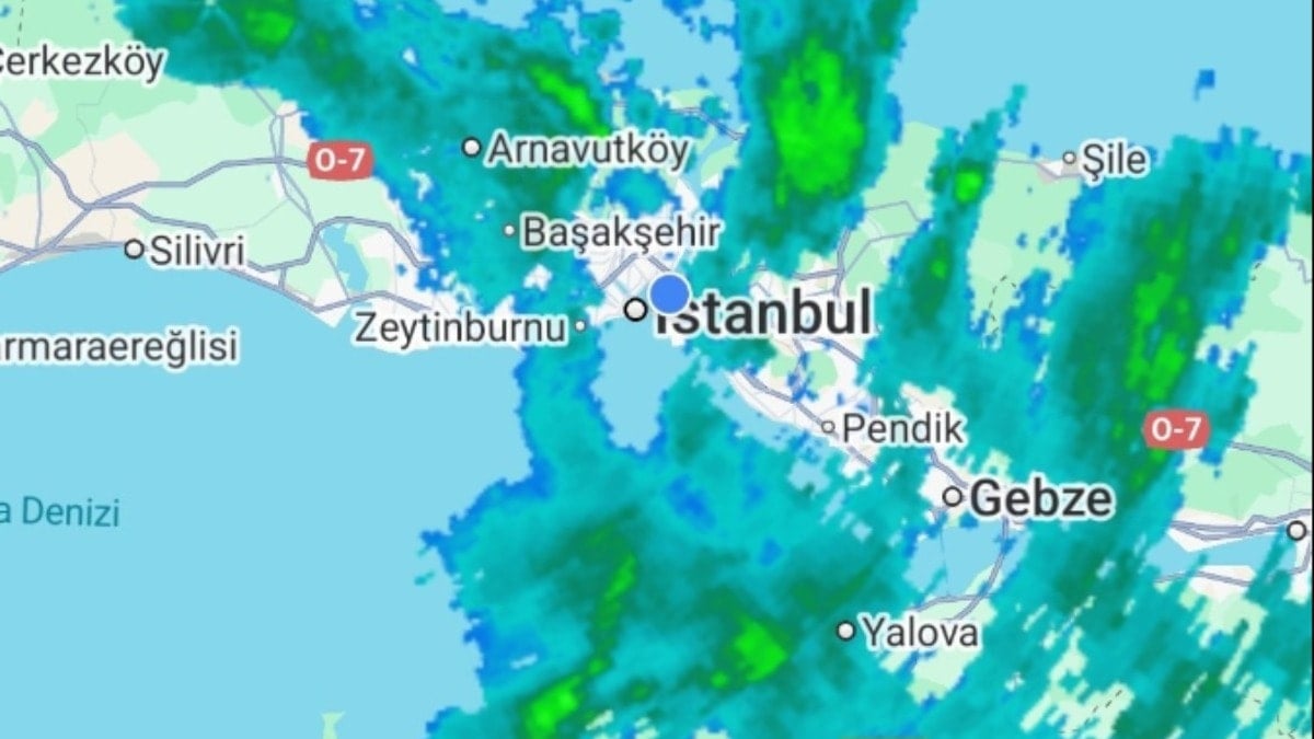 "Thunder snow" İstanbul'a veda ediyor: Saatler kaldı