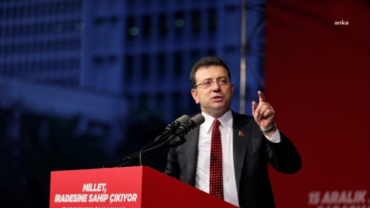 Beykoz'da İmamoğlu'nun mektubu okundu