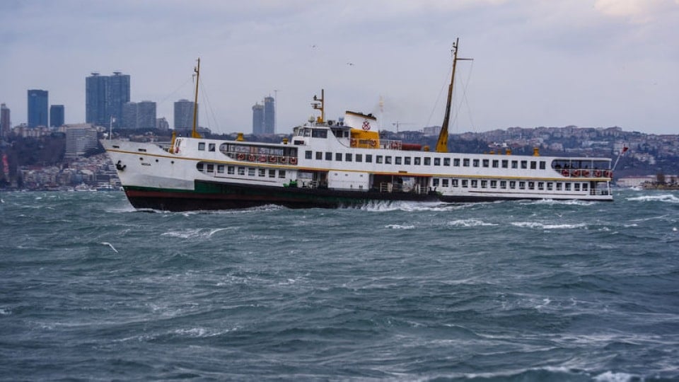 İstanbul’da İDO ve Şehir Hatları seferleri iptal edildi