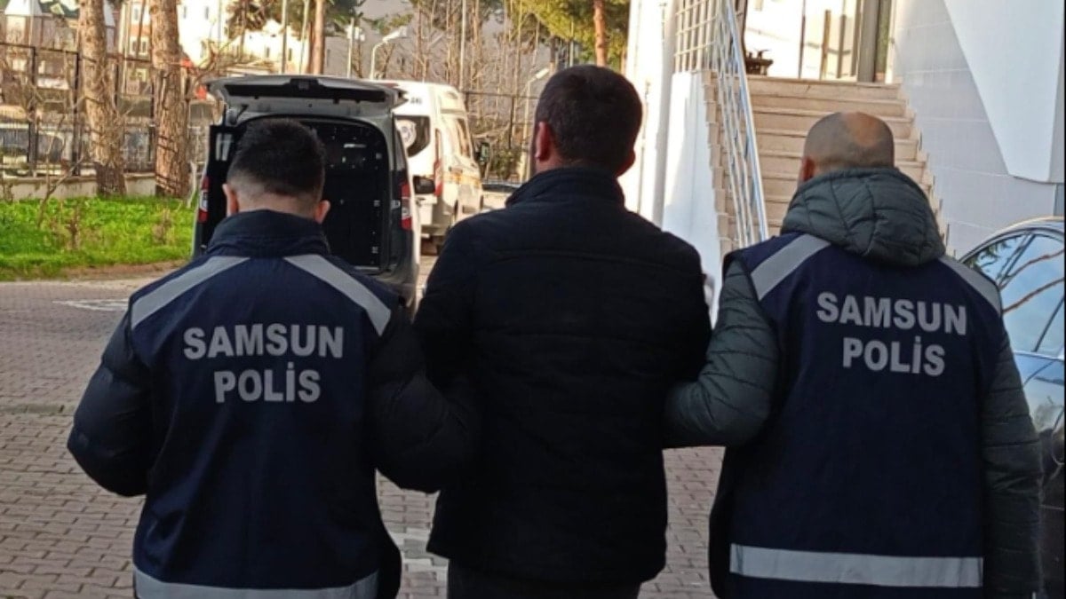 Samsun'da 23 yıl cezası bulunan firari hükümlü yakalandı