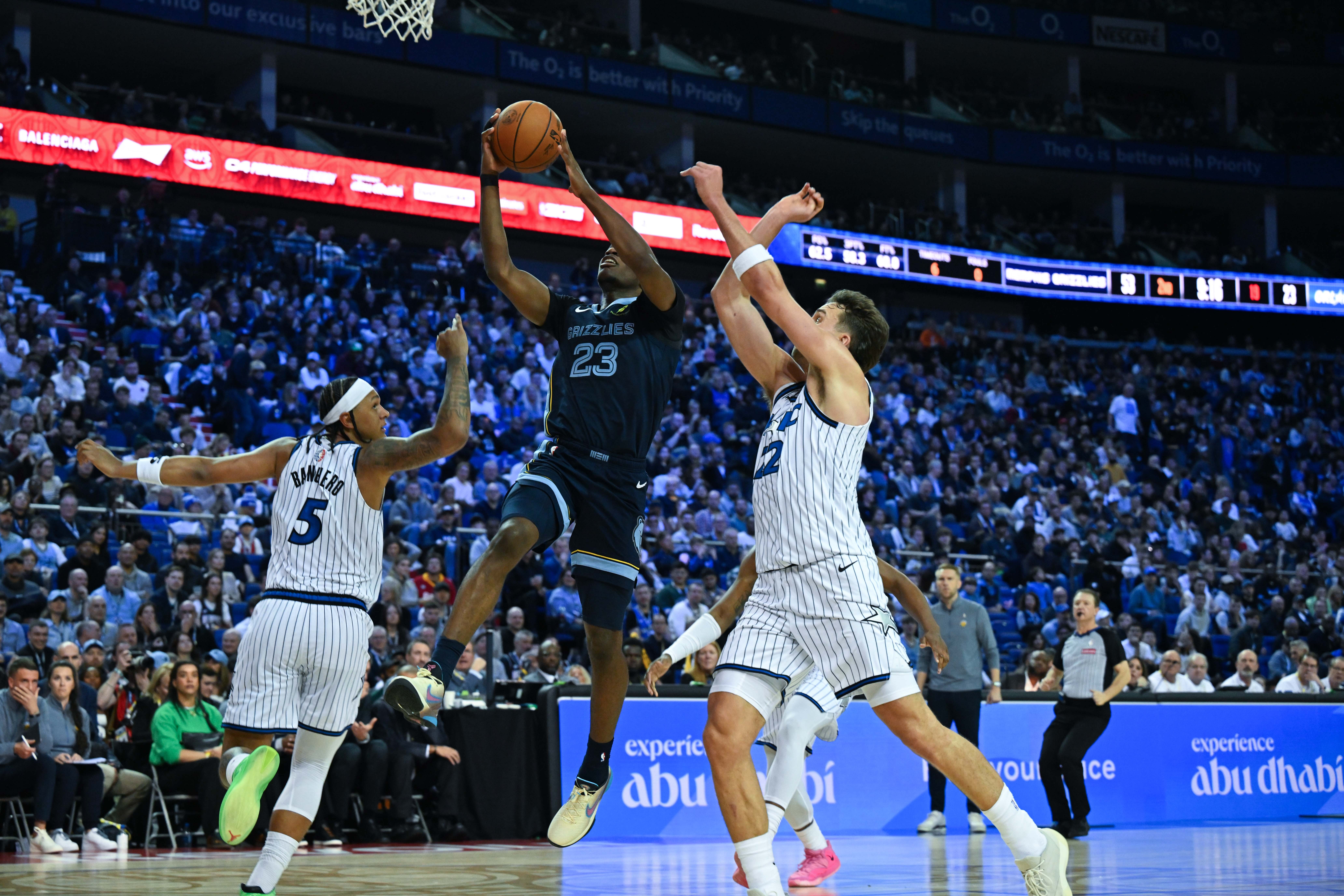 NBA'de Grizzlies, Londra'daki maçta Magic'i farklı yendi