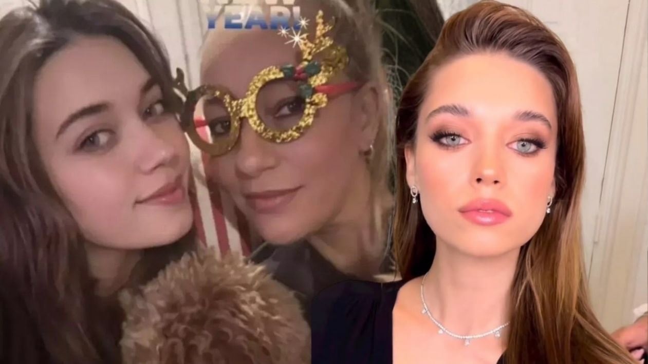 Ünlü oyuncunun annesiyle benzerliği