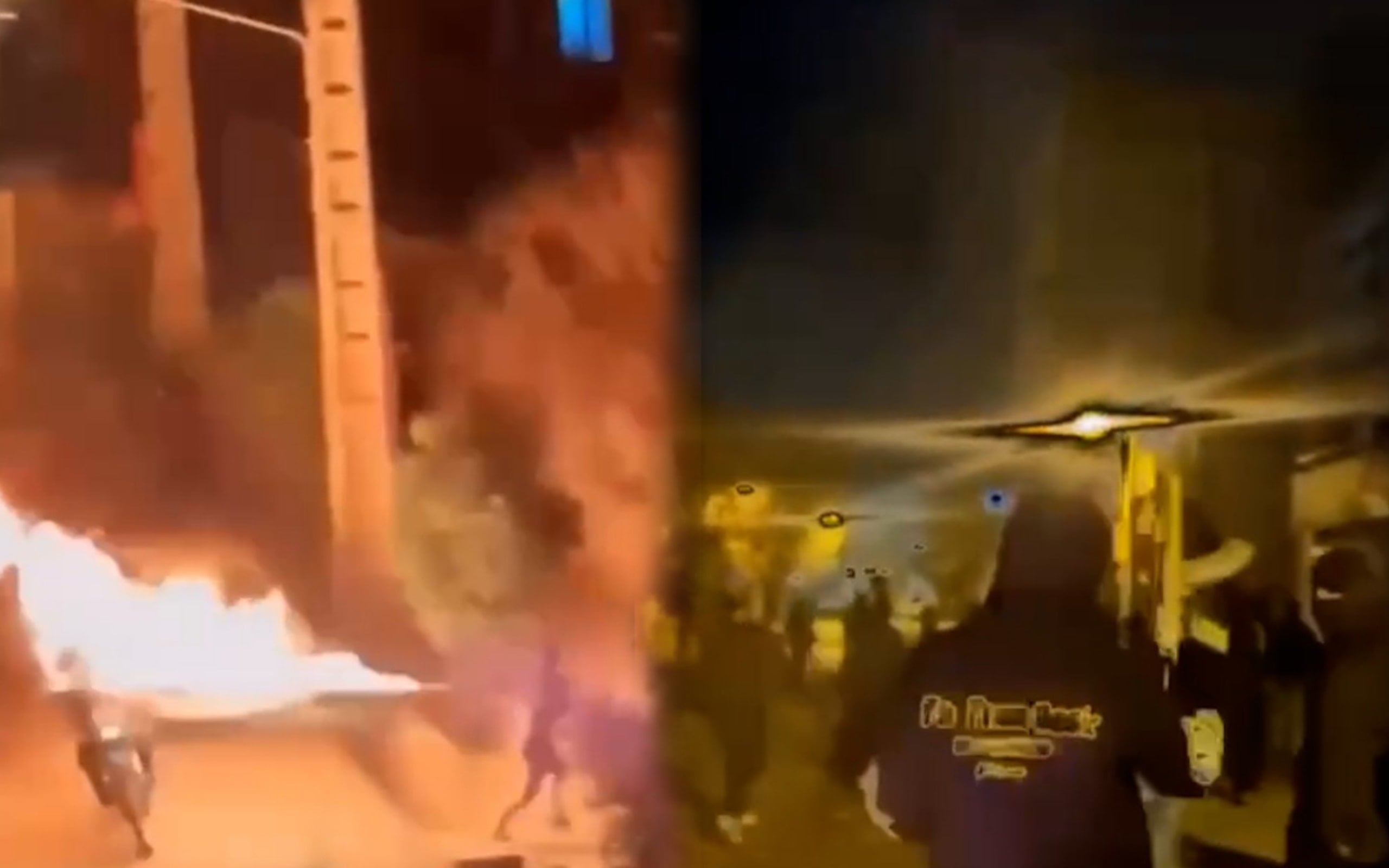 İran'da halk silahlandı, polisle çatışmaya başladı