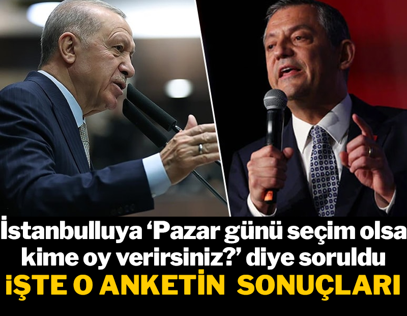 Son anketin sonuçları belli oldu! İşte 'Bu pazar seçim olsa' zafer kapanacak parti...
