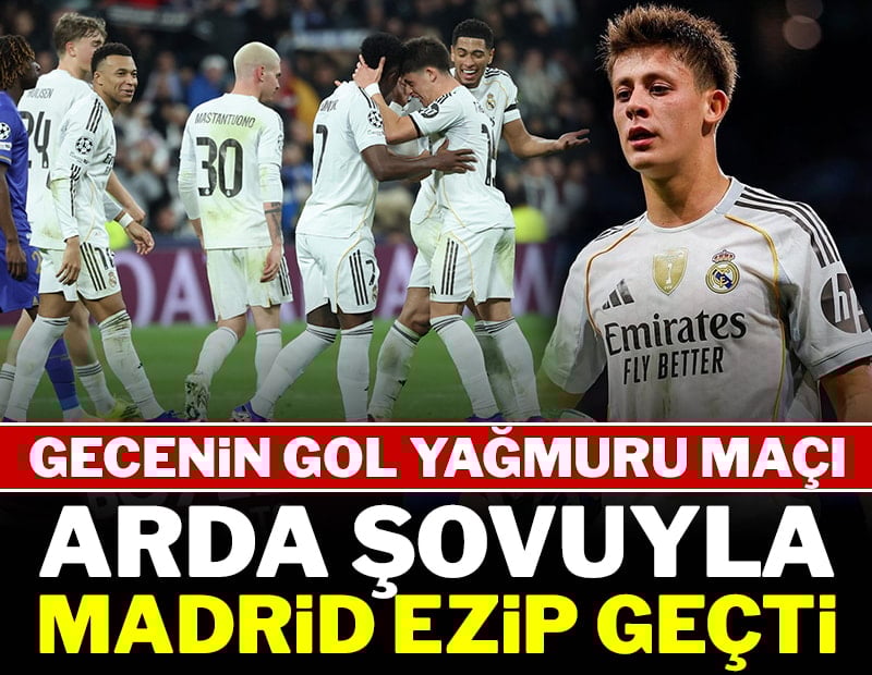 Arda Güler 10 numarada şov yaptı Real Madrid ezip geçti!