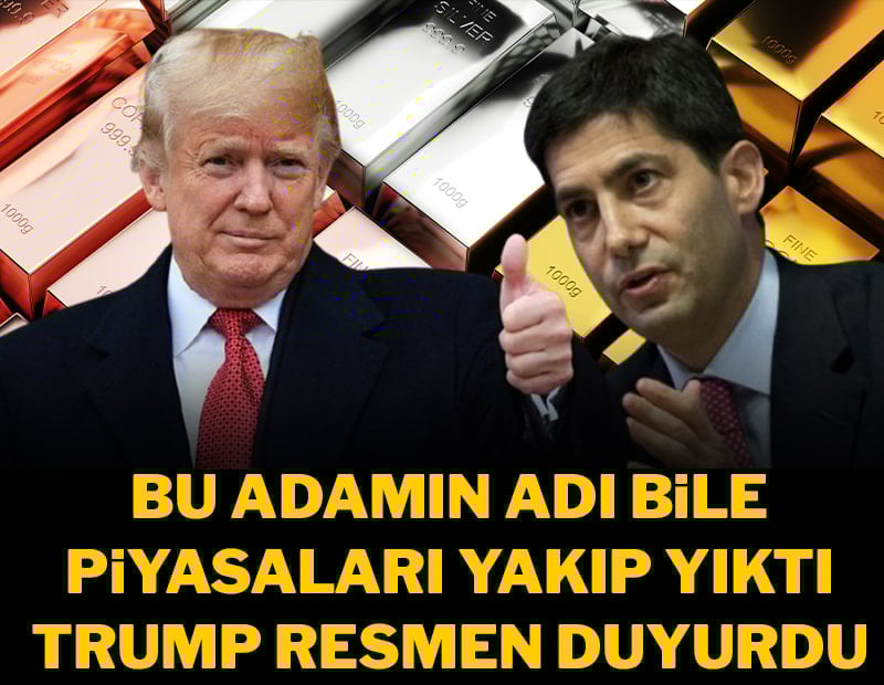 Bu adamın adı bile piyasaları yakıp yıkmıştı Trump resmen açıkladı