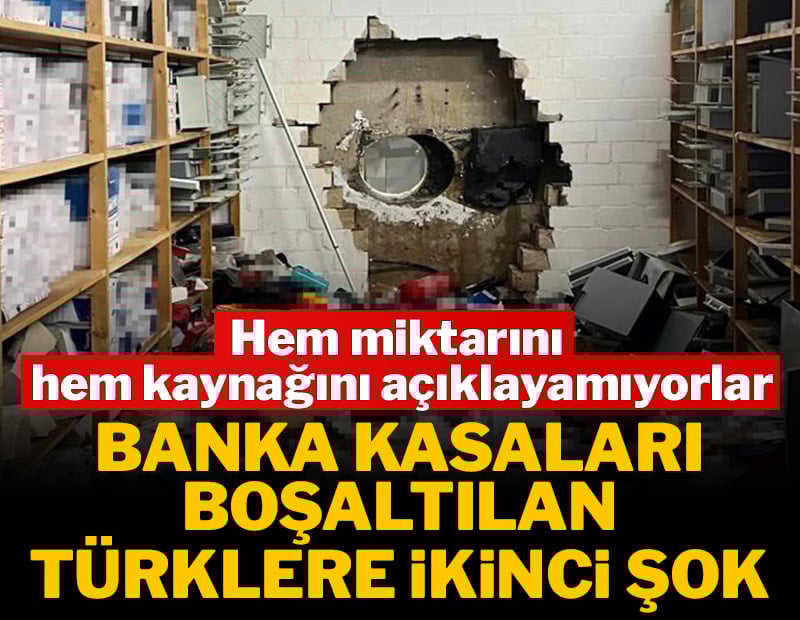 Banka kasaları boşaltılan Türklere ikinci şok