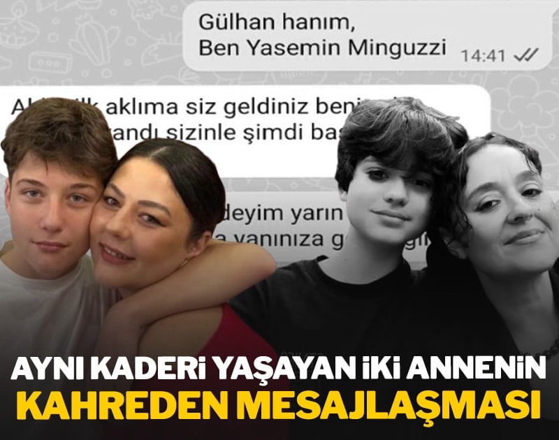 Aynı kaderi yaşayan iki annenin kahreden mesajlaşması