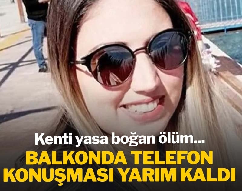 Balkonda telefon konuşması yarım kaldı