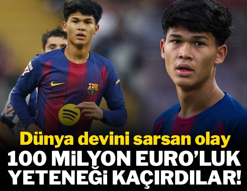 100 Euro'luk yeteneği bir gecede kaçırdılar!