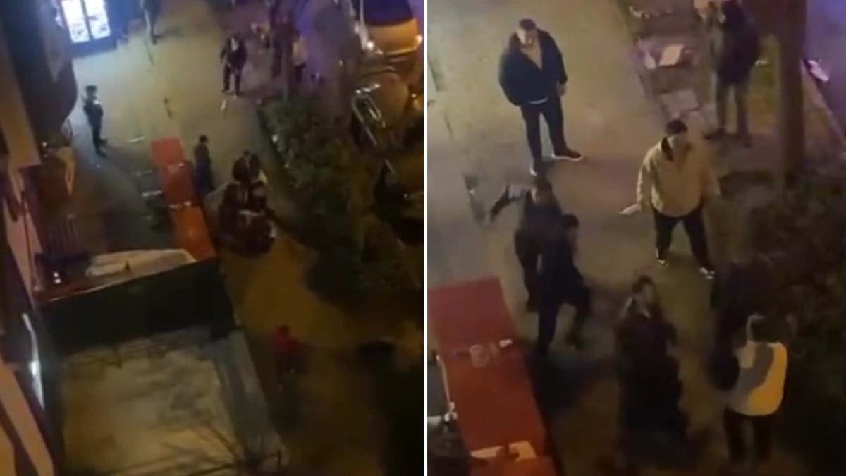 Başakşehir'de kazanın ardından sopalı kavga çıktı! Polis havaya ateş açtı