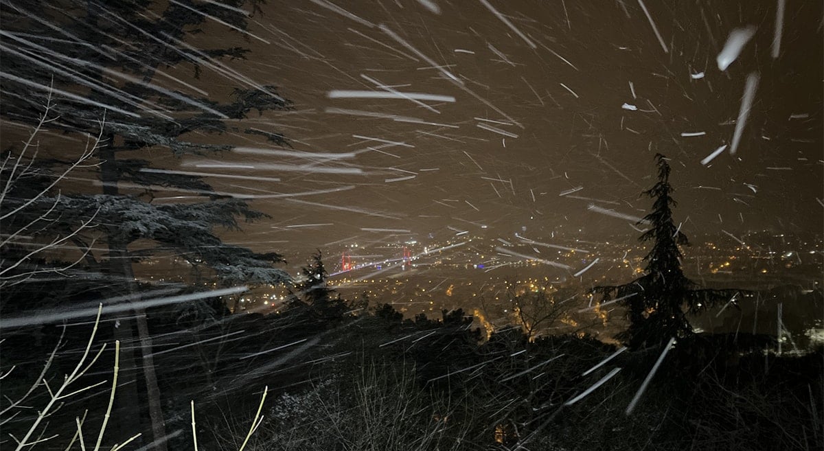 İstanbul'da kar etkisini sürdürüyor